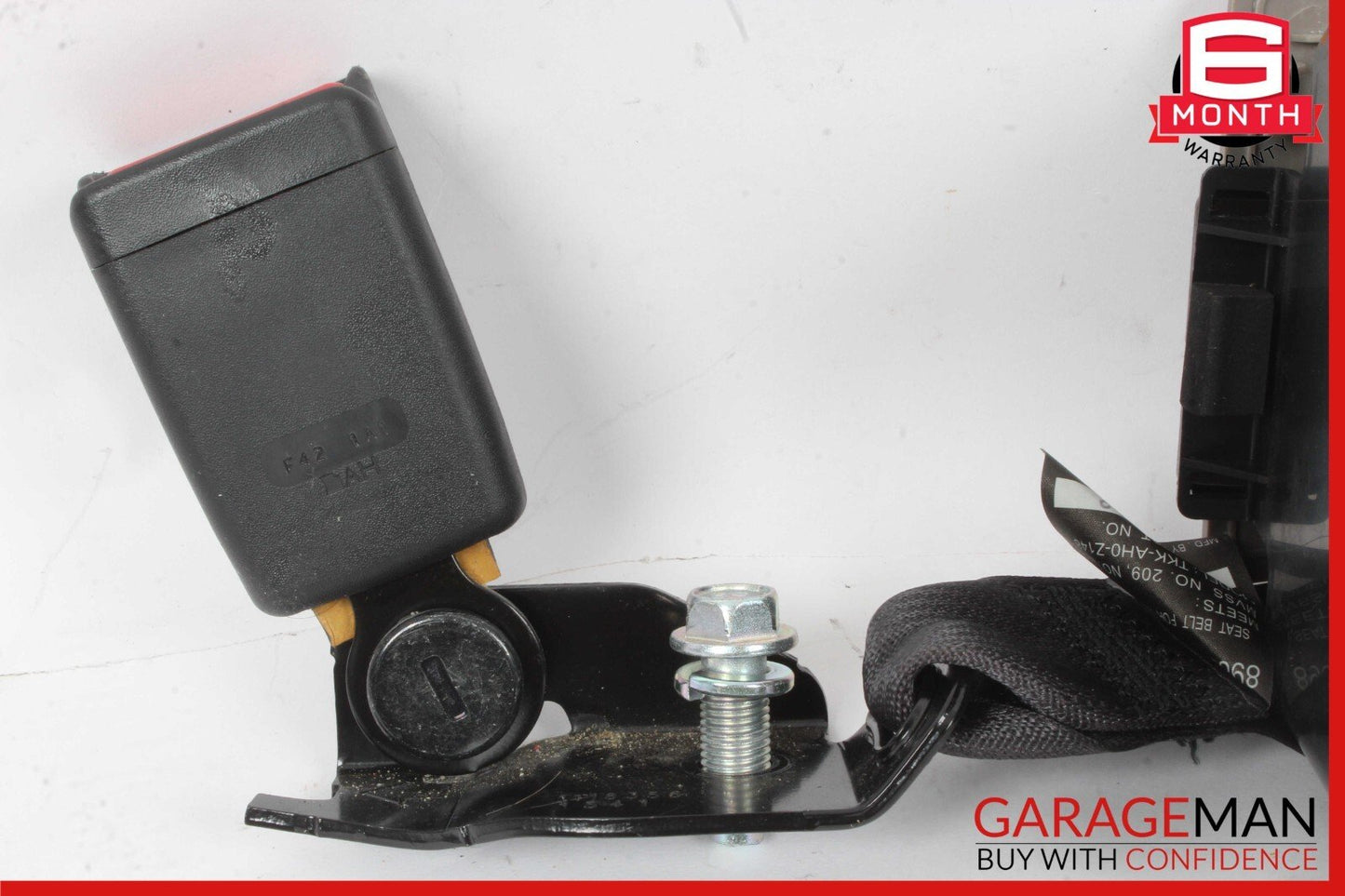 15-17 Hyundai Genesis Rear Center Seatbelt Seat Belt Retractor w/ Buckle OEM