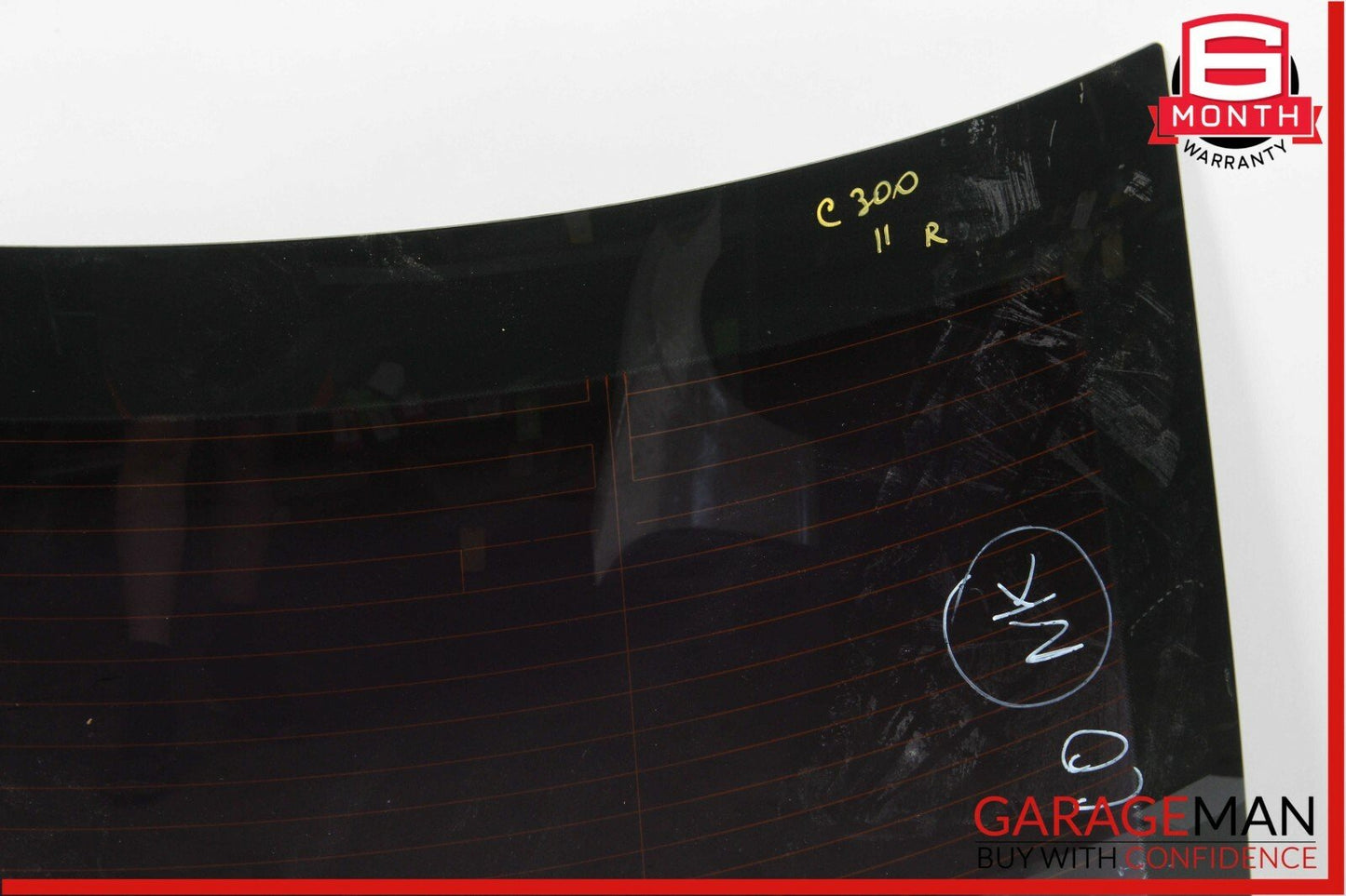 08-11 Mercedes W204 C300 Rear Windshield Wind Shield Window Auto Glass Tinted