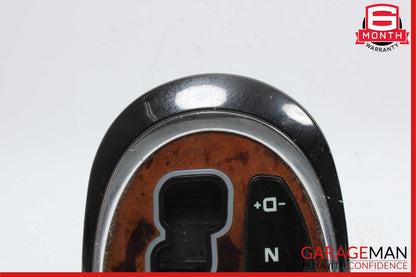 00-06 Mercedes W220 S500 S430 Gear Shifter Bezel Trim Indicator Wood OEM