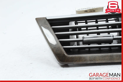 10-14 Mercedes W212 E350 4MATIC Dashboard Dash AC A/C Air Vent Left Trim Wood