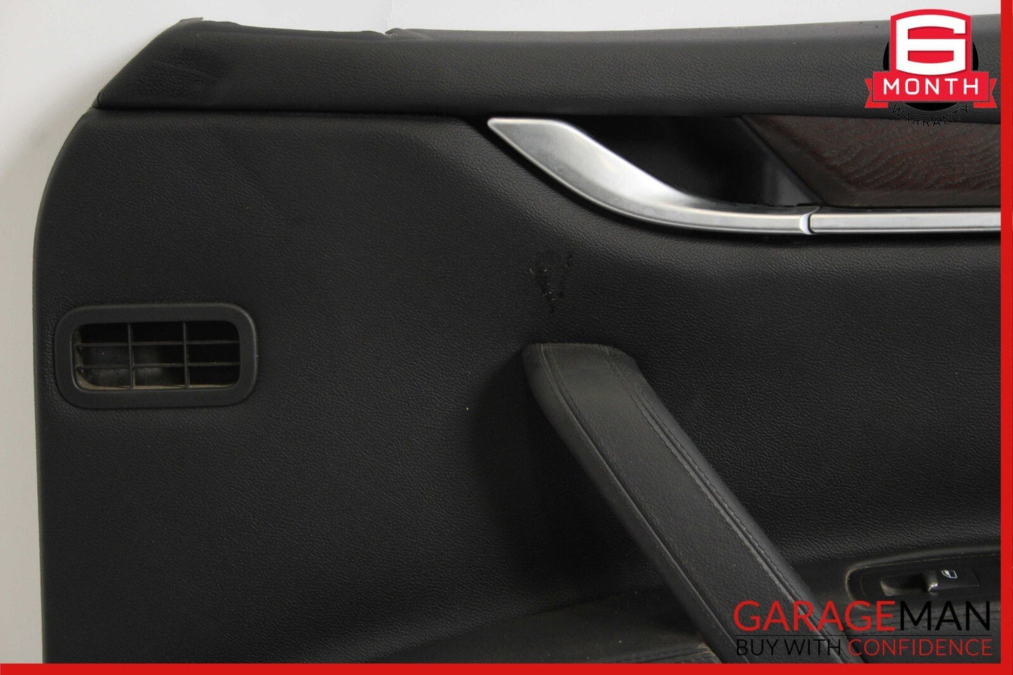 14-17 Maserati Ghibli Front Right Passenger Side Interior Door Panel Cover Black