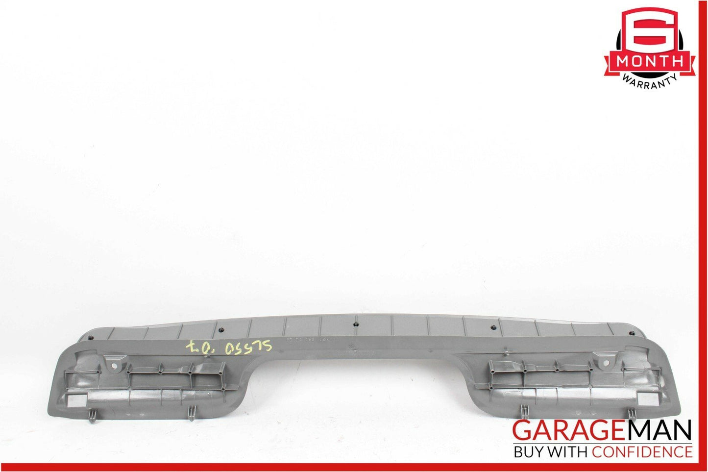 03-08 Mercedes R230 SL550 Rear Trunk Divider Wall Paneling Trim Cover Panel Gray
