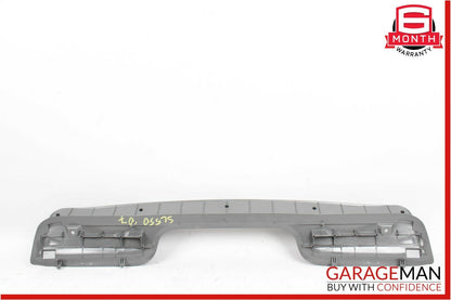 03-08 Mercedes R230 SL550 Rear Trunk Divider Wall Paneling Trim Cover Panel Gray