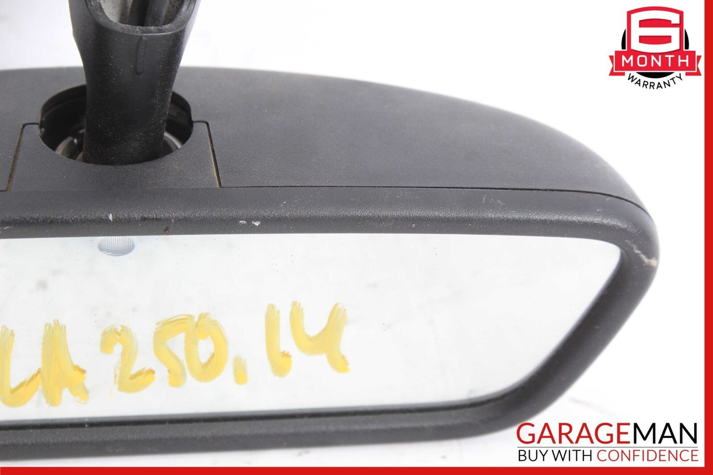 14-19 Mercedes W117 CLA250 Interior Top Upper Rear View Mirror Black OEM