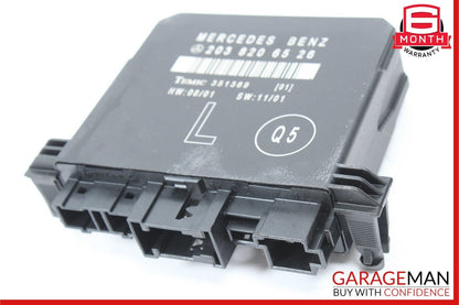 01-07 Mercedes W203 C320 C230 C240 Rear Left Side Door Control Module Unit OEM