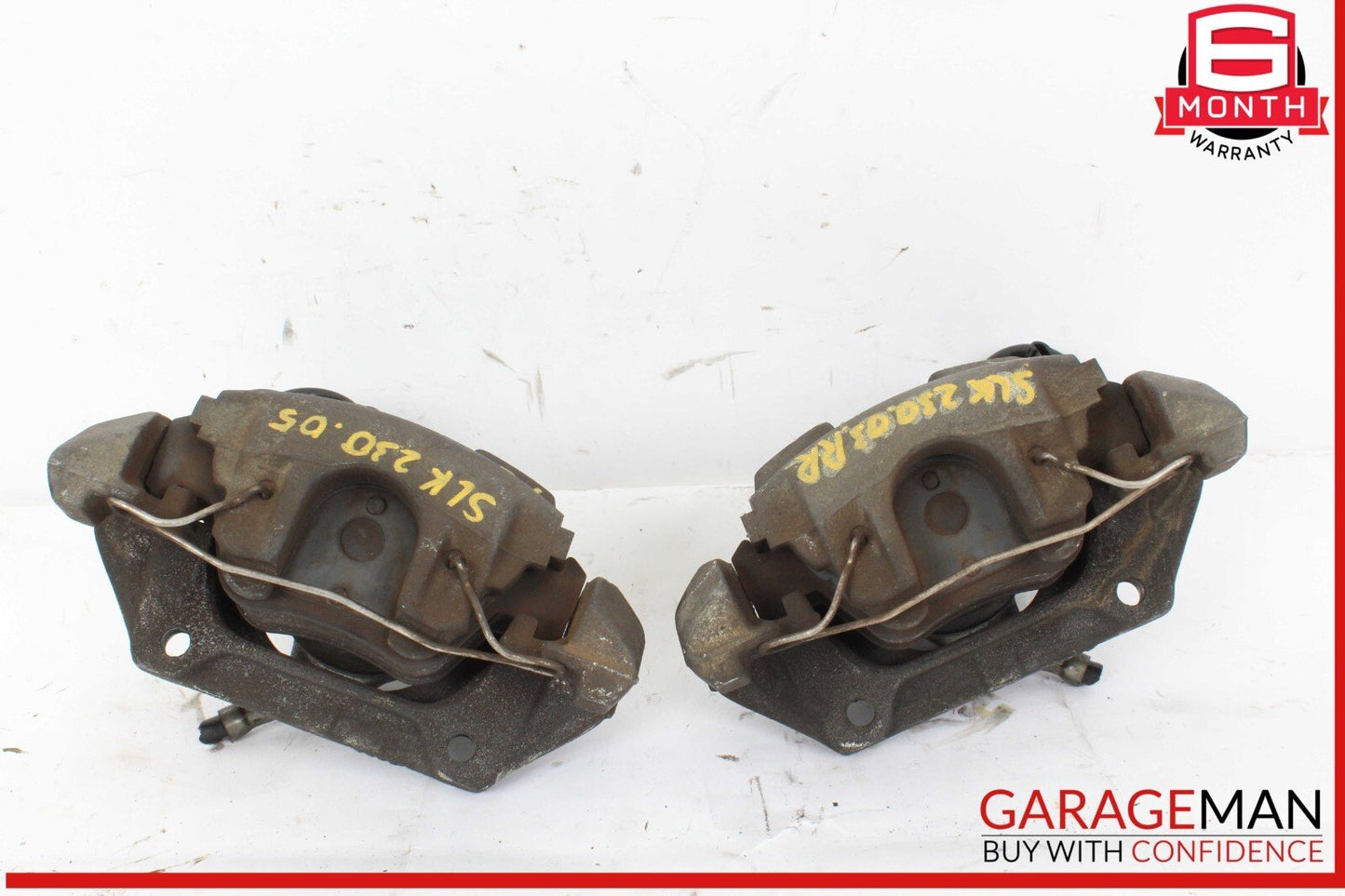 97-04 Mercedes R170 SLK230 SLK320 Front Left & Right Brake Caliper Calipers Set