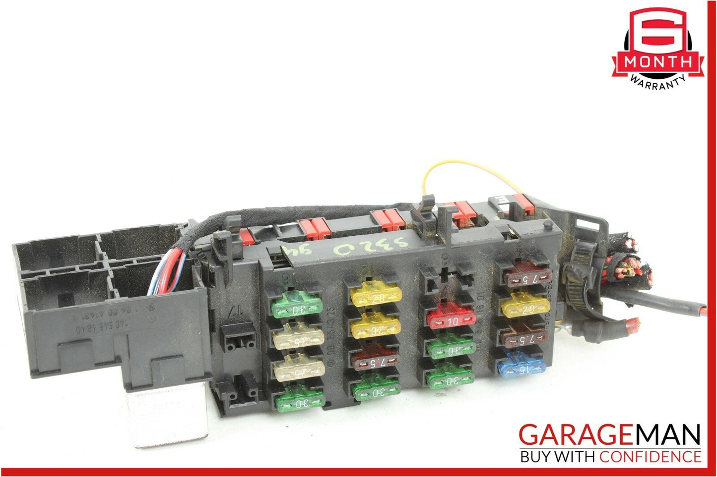 92-95 Mercedes W140 500SEL S320 Rear Trunk Fuse Relay Box Control Module OEM