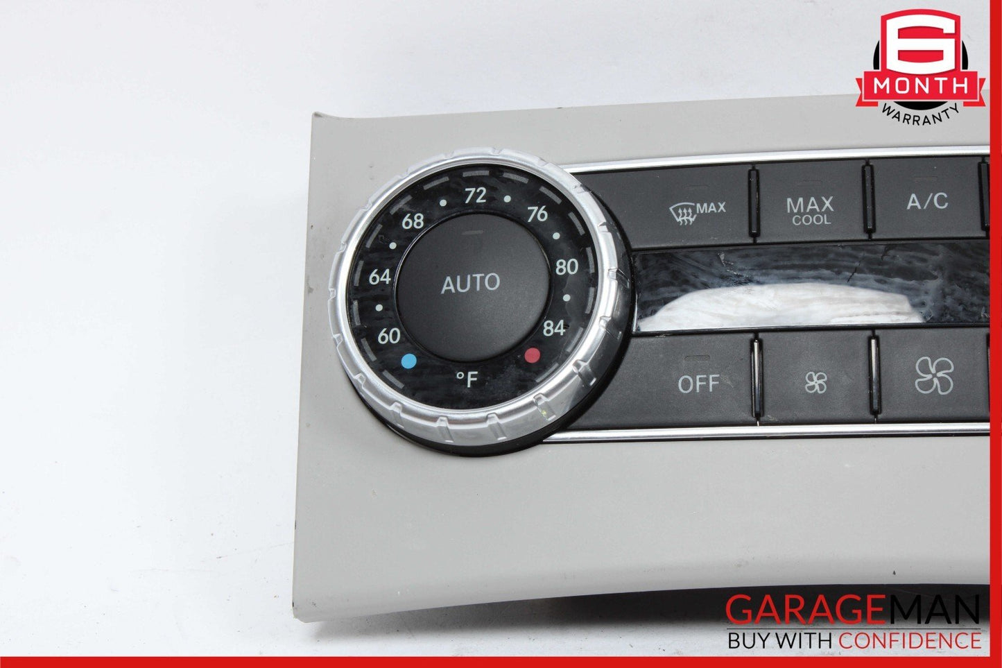 12-14 Mercedes W204 C350 C63 AC A/C Heater Climate Control Switch Trim Assembly