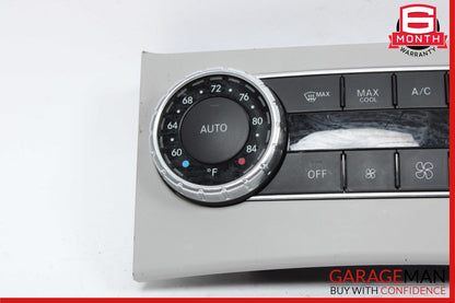 12-14 Mercedes W204 C350 C63 AC A/C Heater Climate Control Switch Trim Assembly