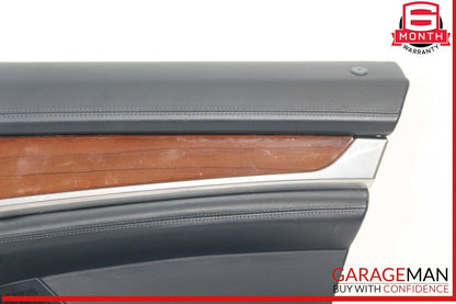 10-16 Porsche Panamera 970 Front Right Side Interior Door Panel Black OEM