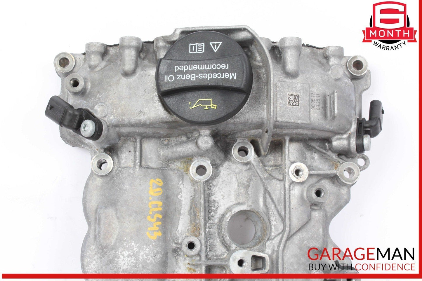 17-20 Mercedes R172 SLC43 AMG Right Side Engine Head Valve Cover 2760161200 OEM