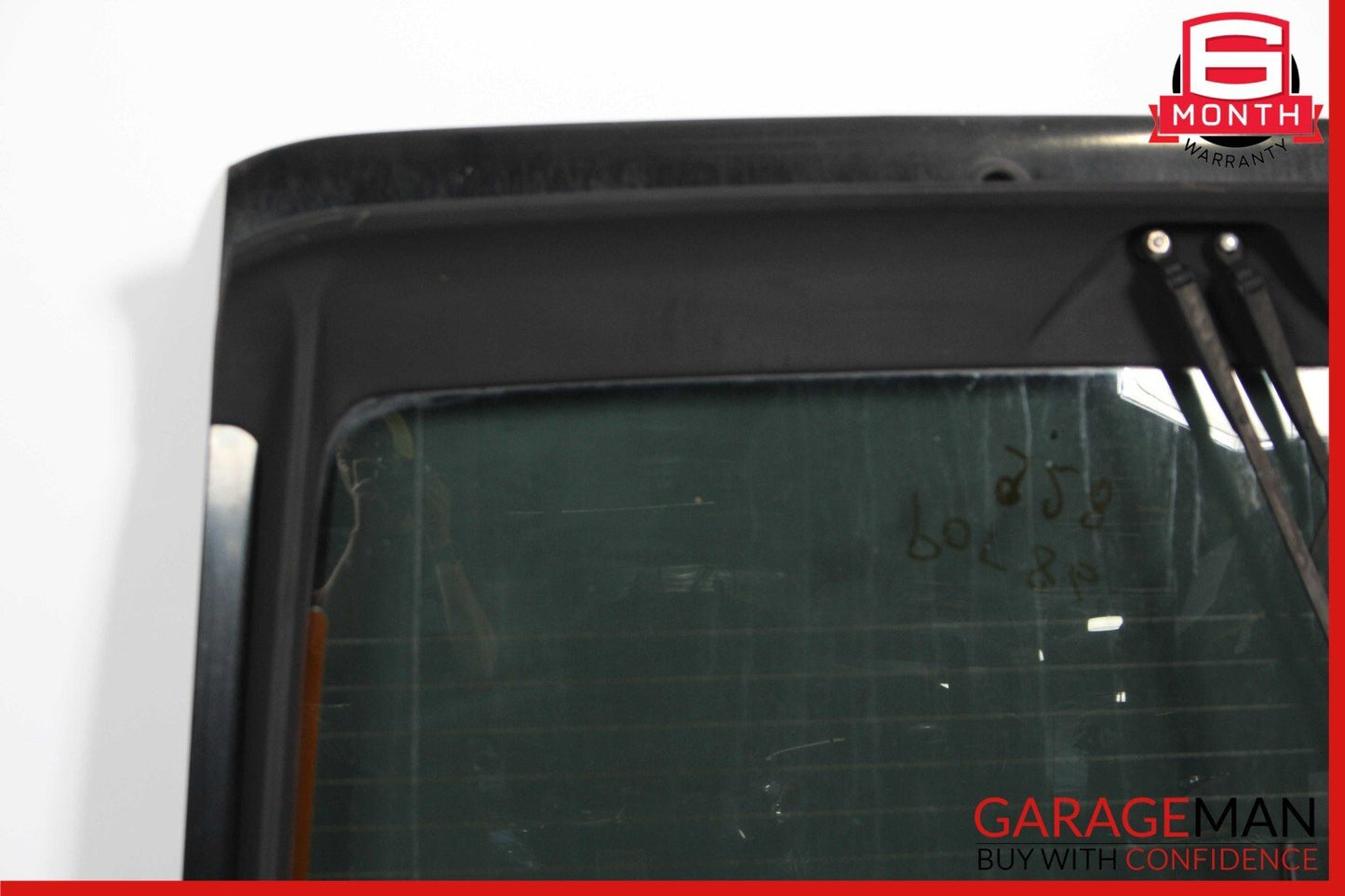 84-91 Porsche 928 Rear Trunk Hatch w/ Heated Glass Panel Assembly Black OEM
