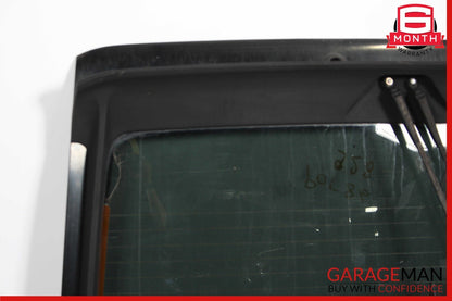 84-91 Porsche 928 Rear Trunk Hatch w/ Heated Glass Panel Assembly Black OEM