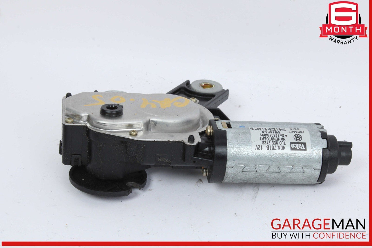 03-10 Porsche Cayenne S 955 957 Rear Tailgate Window Wiper Motor 7L0955712B OEM