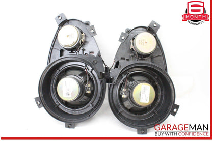 03-08 Mercedes R230 SL500 Left & Right Side Door Audio Speakers Set Bose OEM