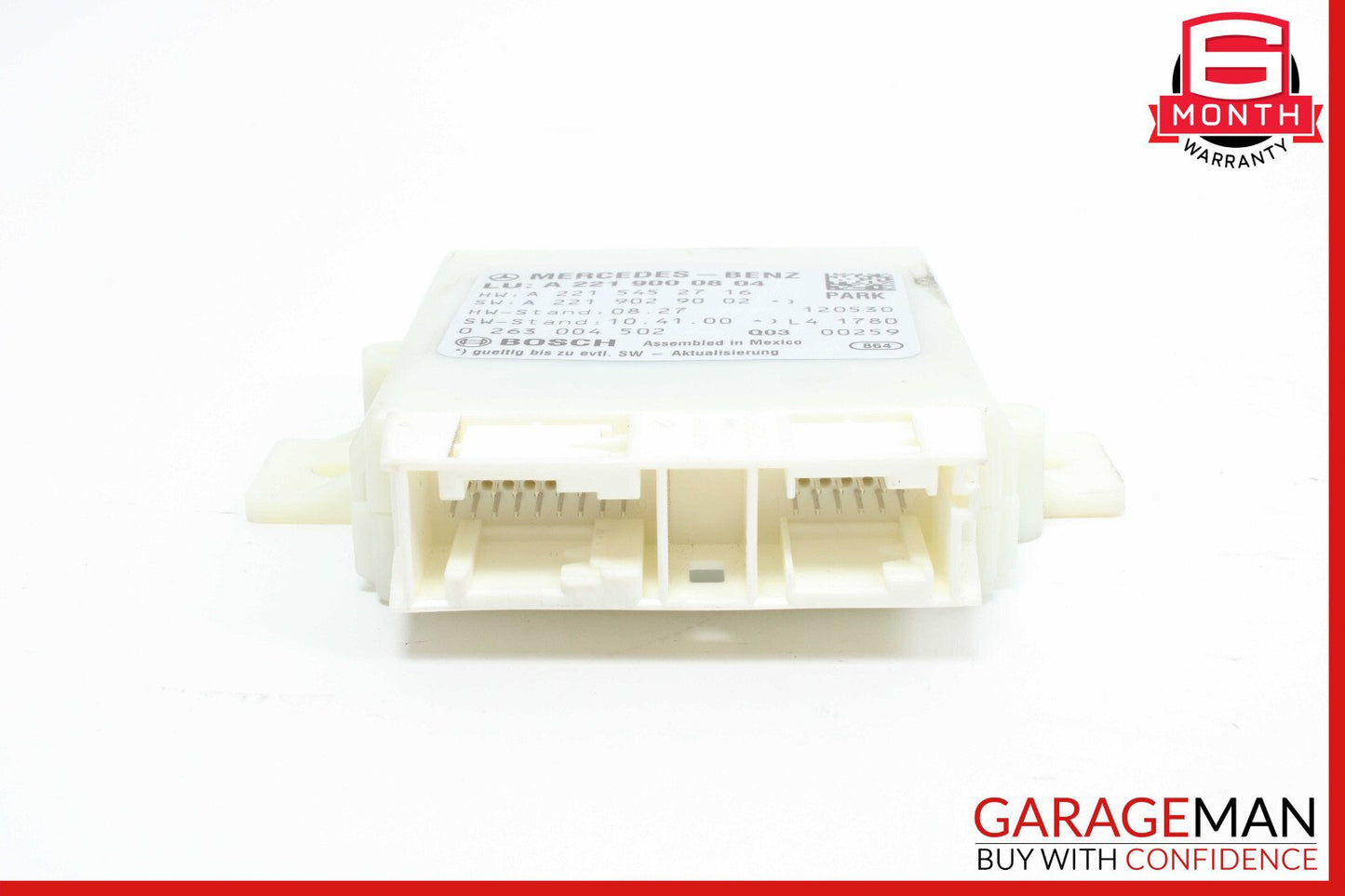 10-14 Mercedes W221 S550 Rear Parking Parktronic Control Module OEM