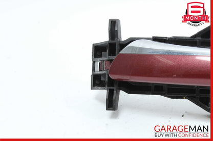 03-09 Mercedes W209 CLK500 Front Left Side Exterior Door Handle Thulite Red