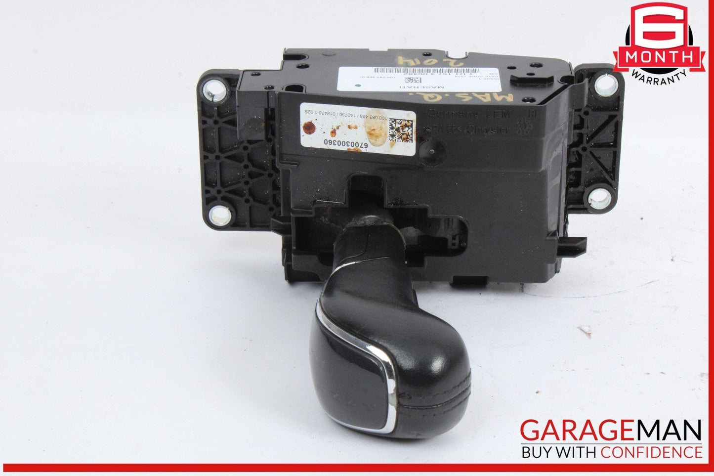 14-22 Maserati Quattroporte S Floor Shifter Gear Shift Selector Box w/ Knob OEM