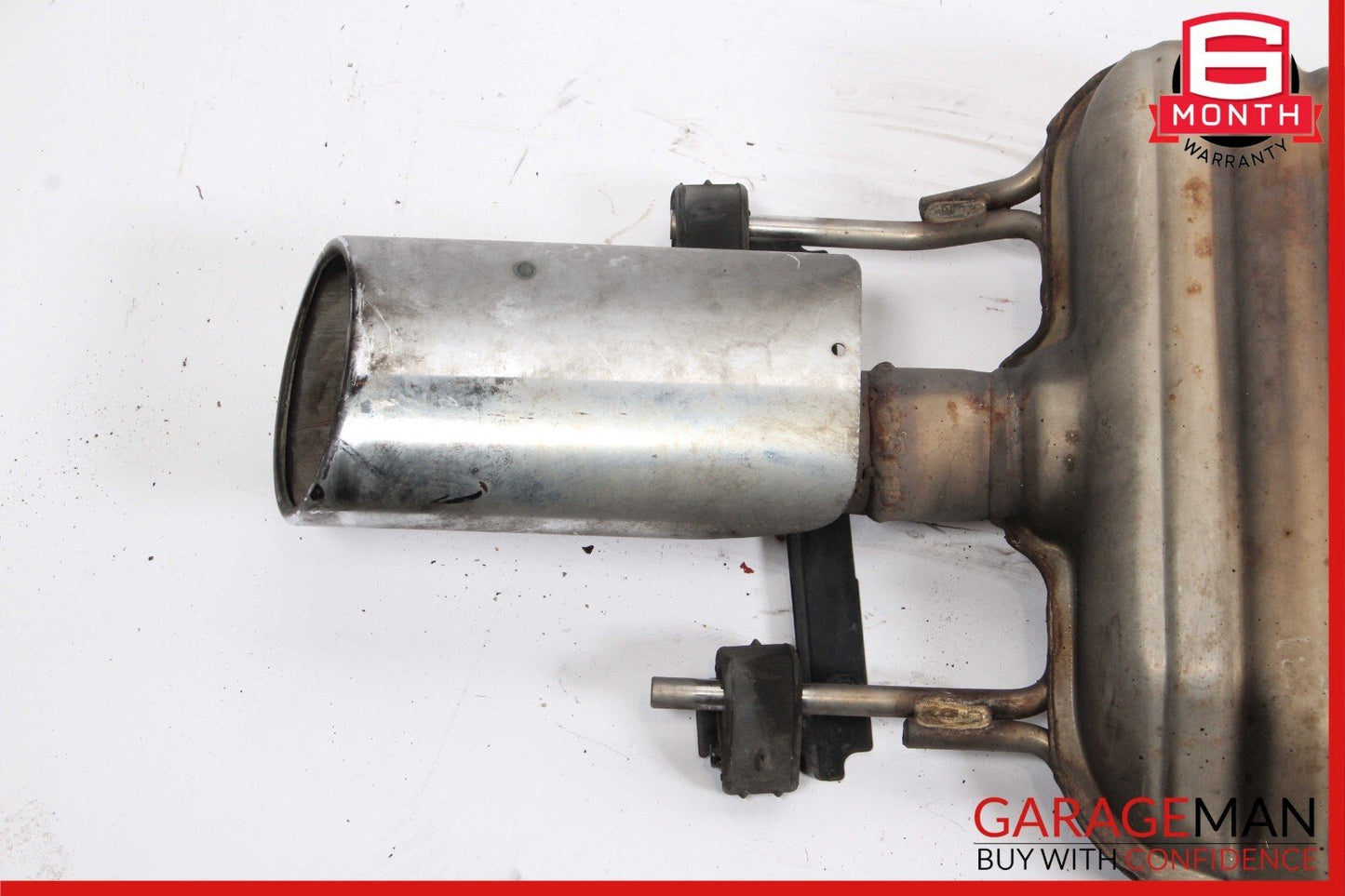 07-09 Mercedes W221 S600 S550 AMG Sport Rear Exhaust Muffler Tips Set of 2 Pc