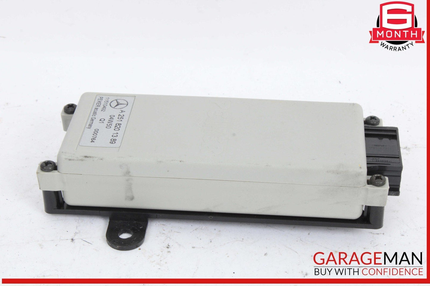 06-12 Mercedes W251 R350 4MATIC Amplifier Amp Sound System Audio 2518201389 OEM