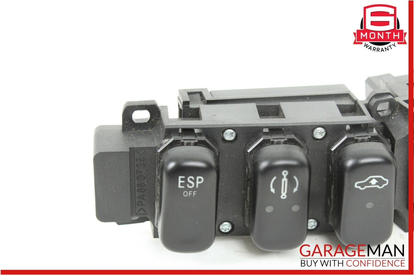 00-02 Mercedes W220 S500 Center Dash ESP Hazard Light Door Lock Switch Control