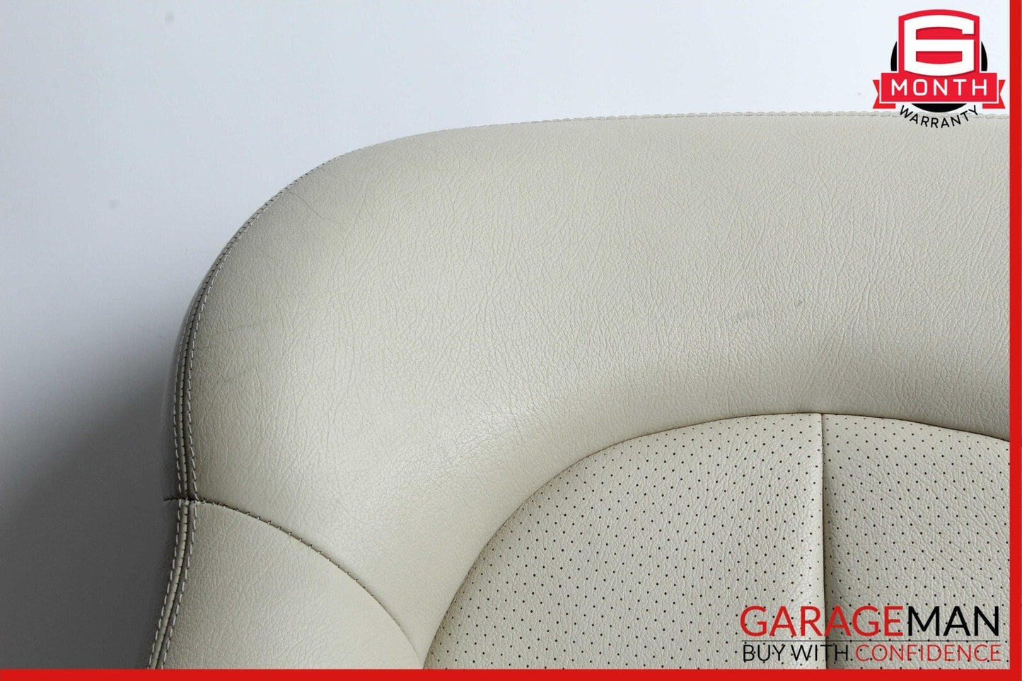 03-09 Mercedes W209 CLK320 CLK500 Front Right Side Top Upper Seat Cushion Beige
