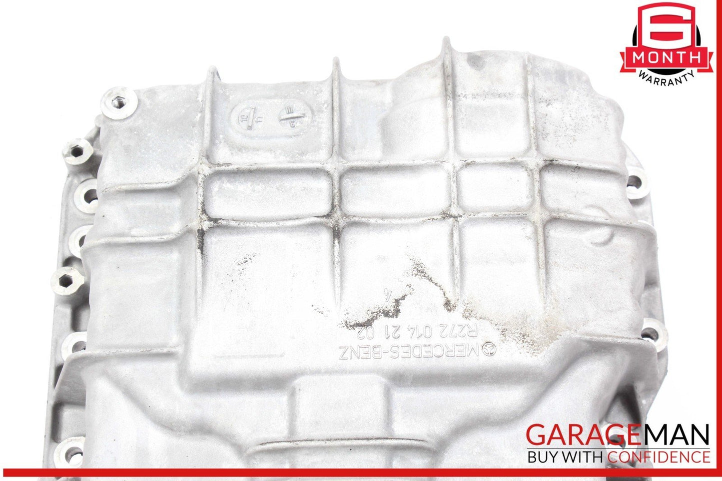 05-11 Mercedes W209 CLK350 Engine Upper Oil Sump Baffle Pan 2720142102 OEM
