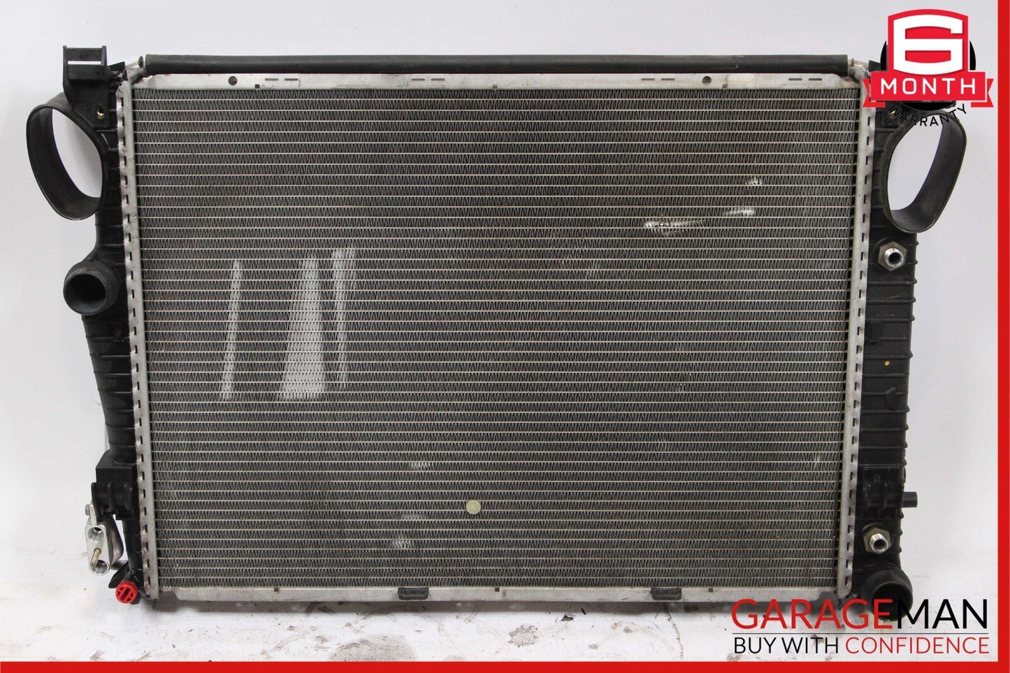 03-08 Mercedes R230 SL500 Engine Radiator AC A/C Condenser Oil Cooler Assembly