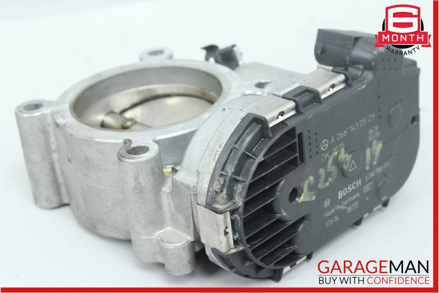 12-14 Mercedes W204 C250 1.8L Throttle Valve Body 2661410525 OEM