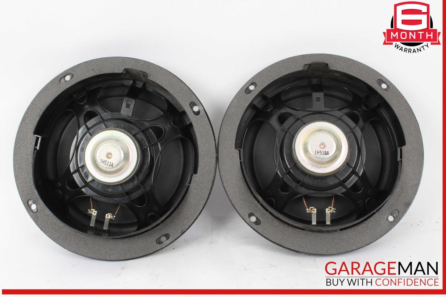 06-12 Mercedes X164 GL450 Left & Right Door Sound Audio Speakers Set of 2