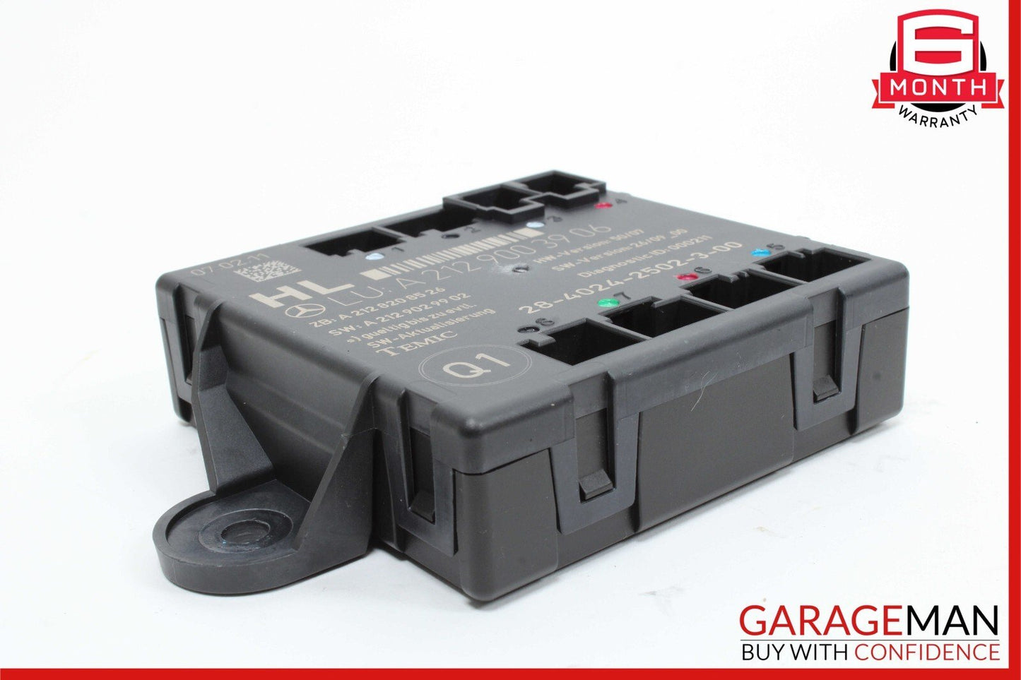 08-18 Mercedes W204 C350 C300 CLS550 CLK63 Rear Left Side Door Control Module