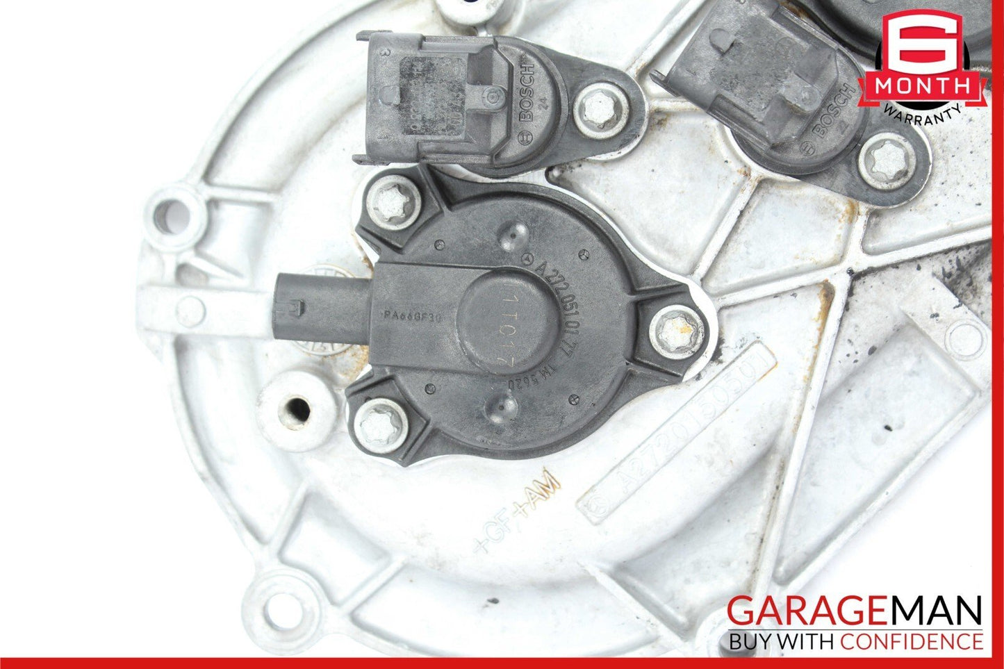 05-13 Mercedes W212 E350 Front Left Side Engine Timing Chain Cover Plate OEM