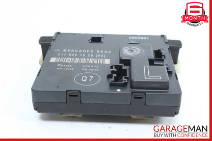 03-06 Mercedes W211 E320 E350 E500 Door Control Module Rear Left 2118201526 OEM