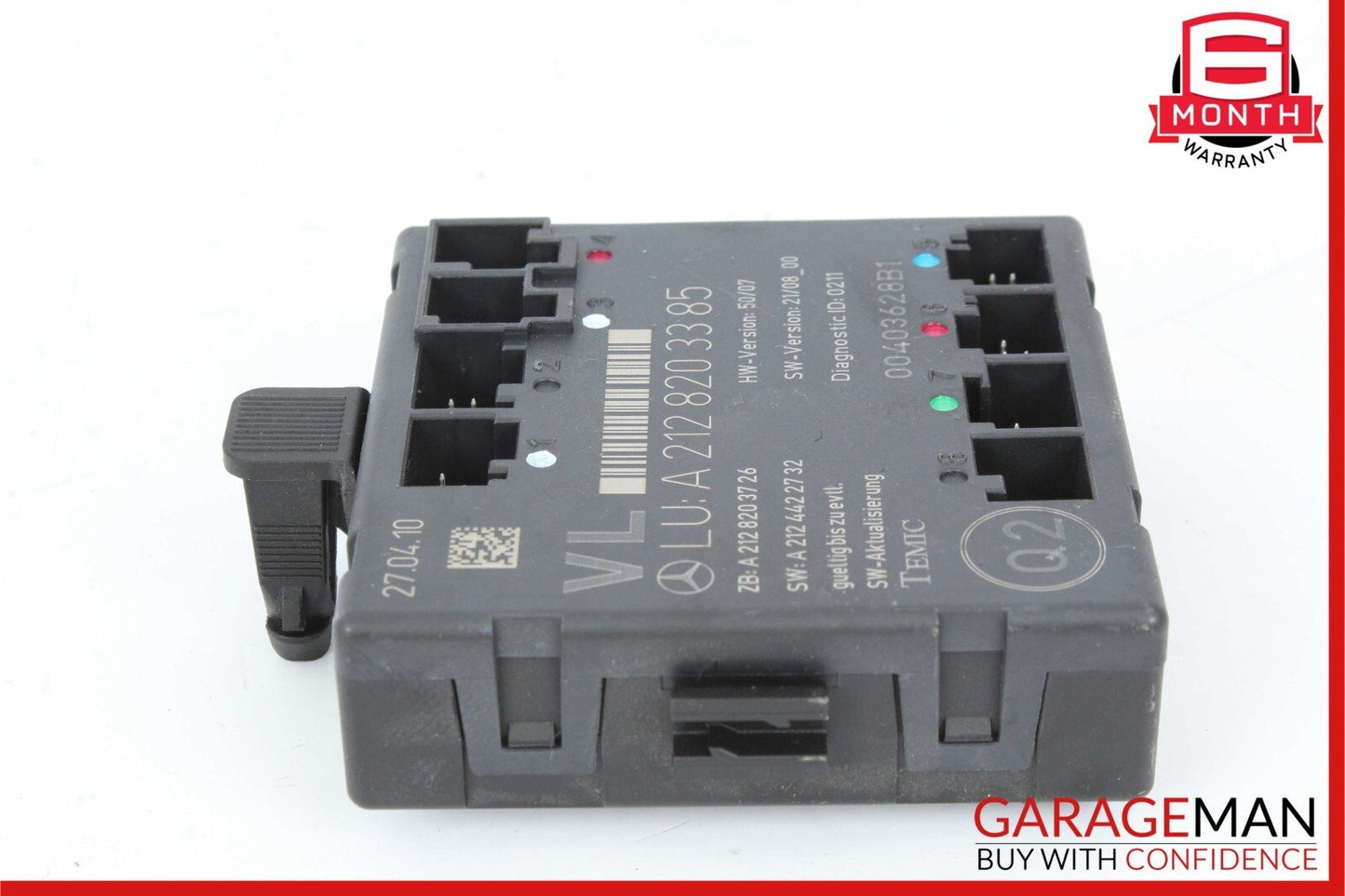 08-18 Mercedes W212 E350 E400 SLK350 Front Left Side Door Control Module OEM