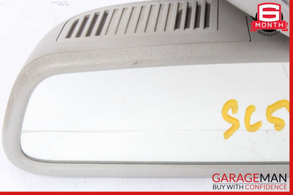 07-12 Mercedes R230 SL550 Interior Front Top Upper Rear View Mirror Assy Gray