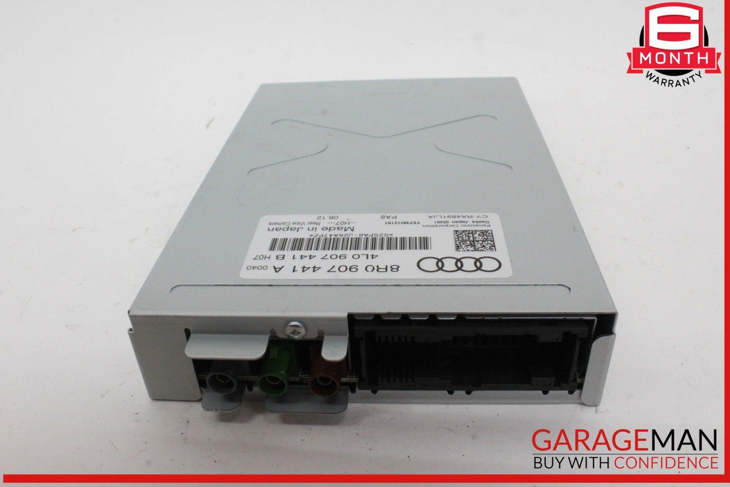 09-17 Audi Q5 SQ5 Rear View Camera Computer Control Module Unit 8R0907441A OEM