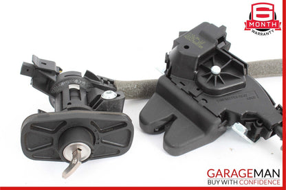 08-17 Mercedes E350 C300 Trunk Lid Latch Lock Actuator w/ Cylinder Lock Latch