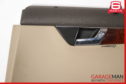 08-14 Mercedes W204 C300 C180 Rear Right Side Interior Door Panel Assembly Beige