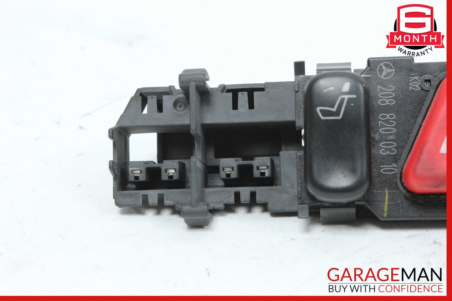 98-02 Mercedes W208 CLK430 Hazard Door Lock Switch Control Panel OEM