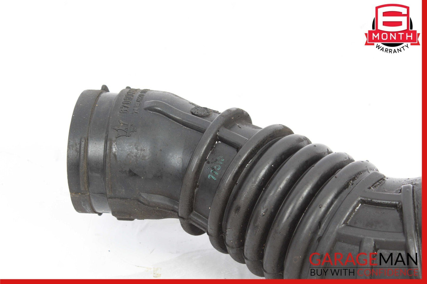 14-17 Maserati Ghibli M157 Left Side Turbo Intercooler Hose Air Duct Tube Assy