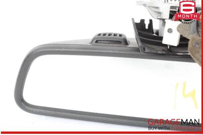 08-14 Mercedes W204 C250 C300 C63 AMG Top Upper Rear View Mirror Black OEM
