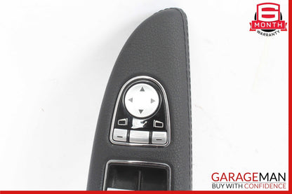 09-13 Mercedes W221 S400 Hybrid Front Left Side Window Control Switch Black OEM