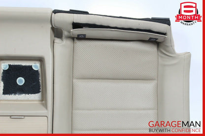 12-15 Mercedes W204 C250 Coupe Rear Seat Cushion Bottom Lower Beige OEM