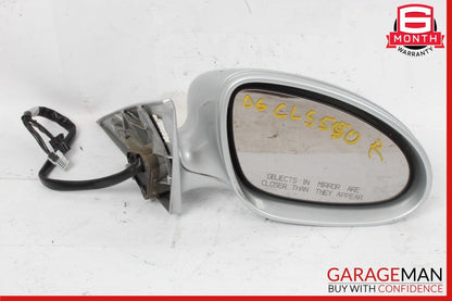 06-08 Mercedes W219 CLS500 CLS63 Front Right Side Mirror Door Rear View Silver
