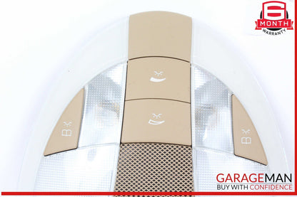 03-11 Mercedes W219 CLS500 E350 Rear Overhead Dome Light Beige 2118207501 OEM
