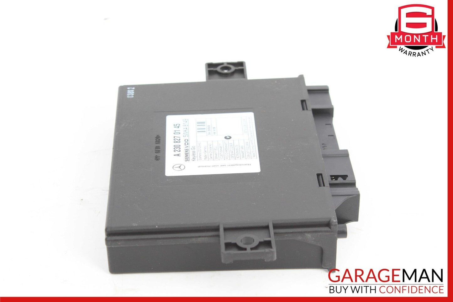 07-12 Mercedes R230 SL550 SL500 Keyless Go Entry Control Module Unit