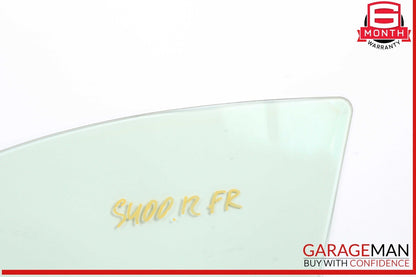 07-13 Mercedes W221 S400 Hybrid Front Right Passenger Side Door Window Glass OEM