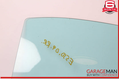 03-09 Mercedes W211 E550 E500 Rear Right Side Door Window Auto Glass OEM
