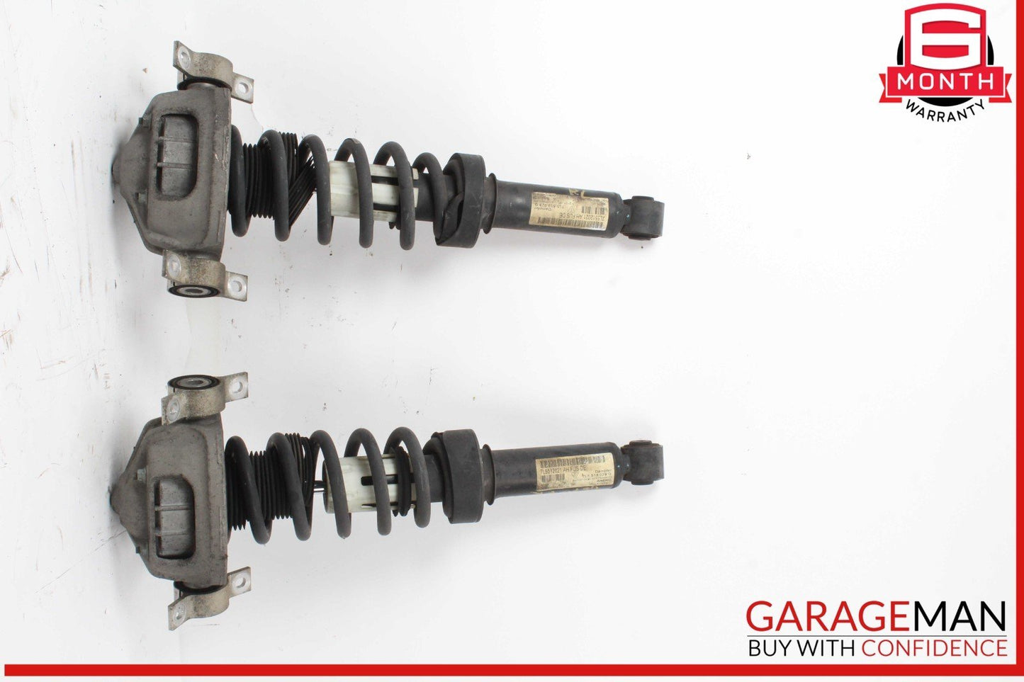 03-06 Porsche Cayenne 955 Rear Air Airmatic Shock Absorber Struts Set of 2 Pc