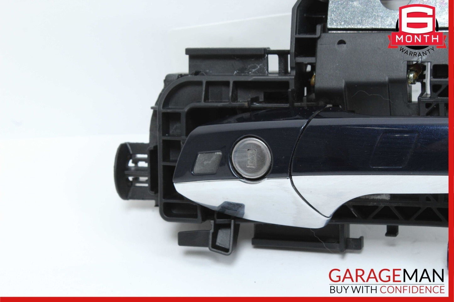 12-14 Mercedes W204 C250 Front Left Side Exterior Door Handle Keyless Go Blue